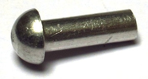 photo du rivet plein